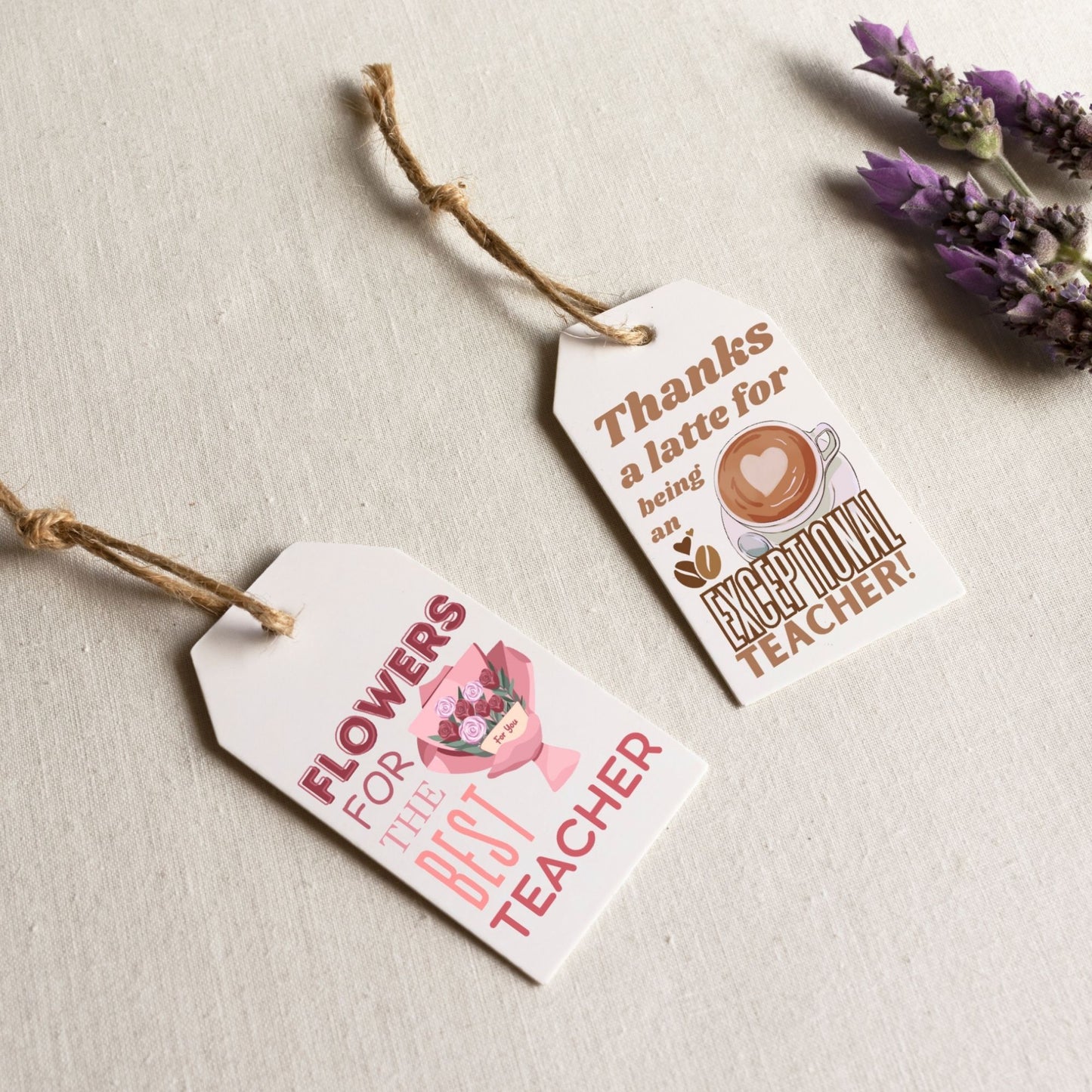 19 Teacher Appreciation Gift Tags with Master Resell Rights