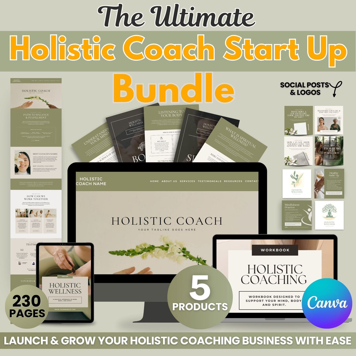 The Ultimate Holistic Coach Start-Up Bundle