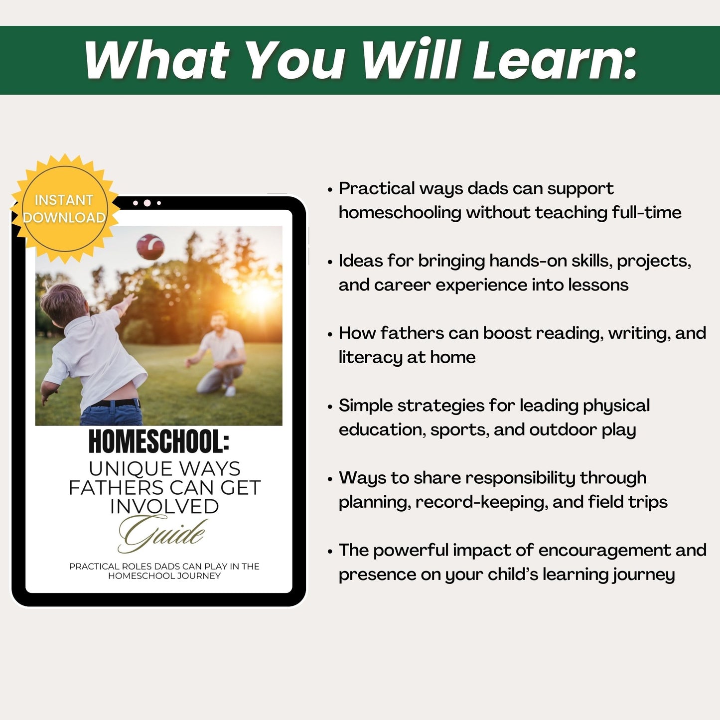 Homeschooling: Unique Ways Fathers Can Get Involved Guide with MRR