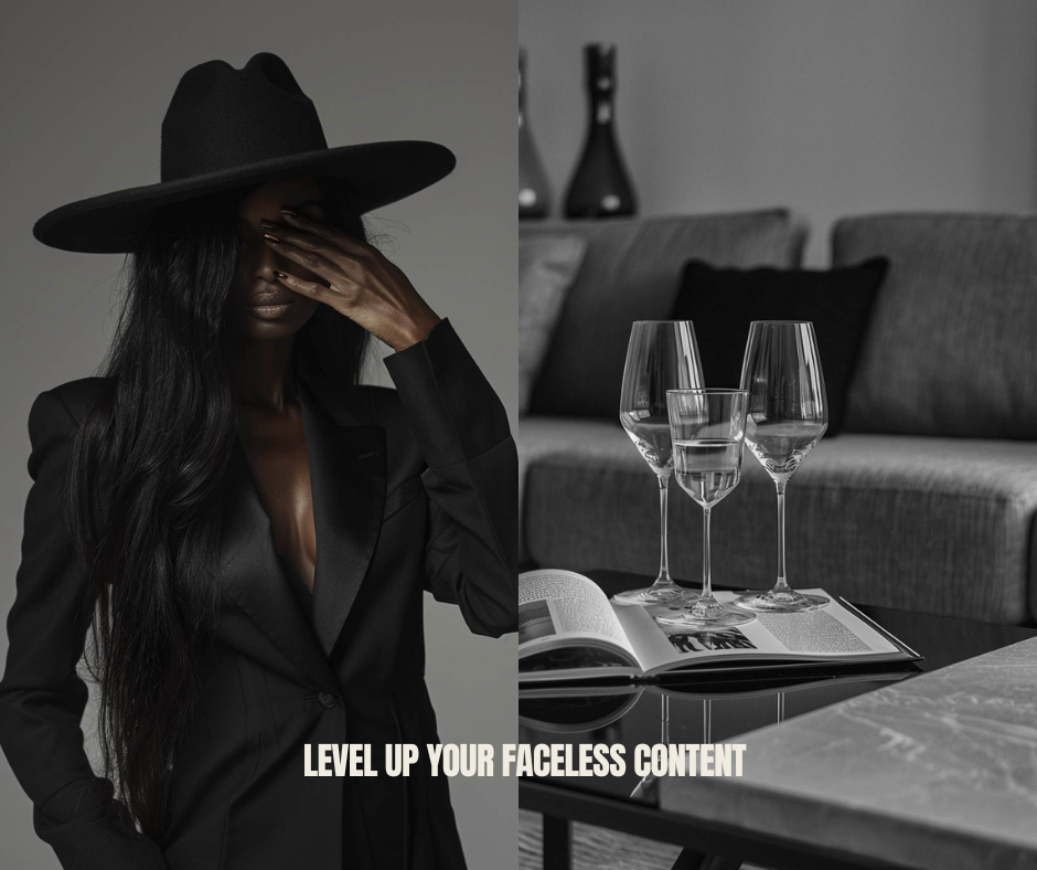 70 Melanin Faceless Stock Image Bundle