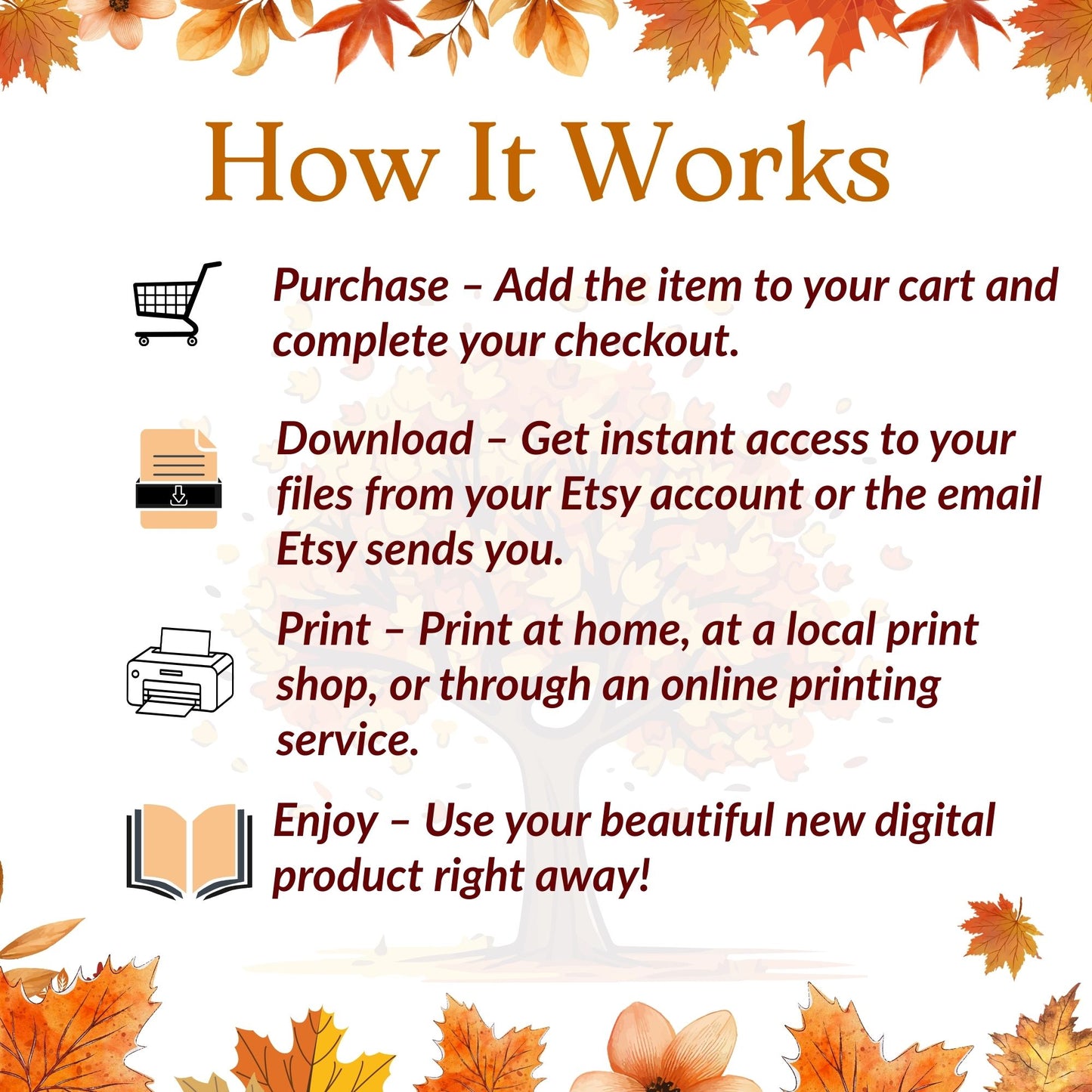 MRR Autumn Bucket List and Planning Kit for Fall Fun