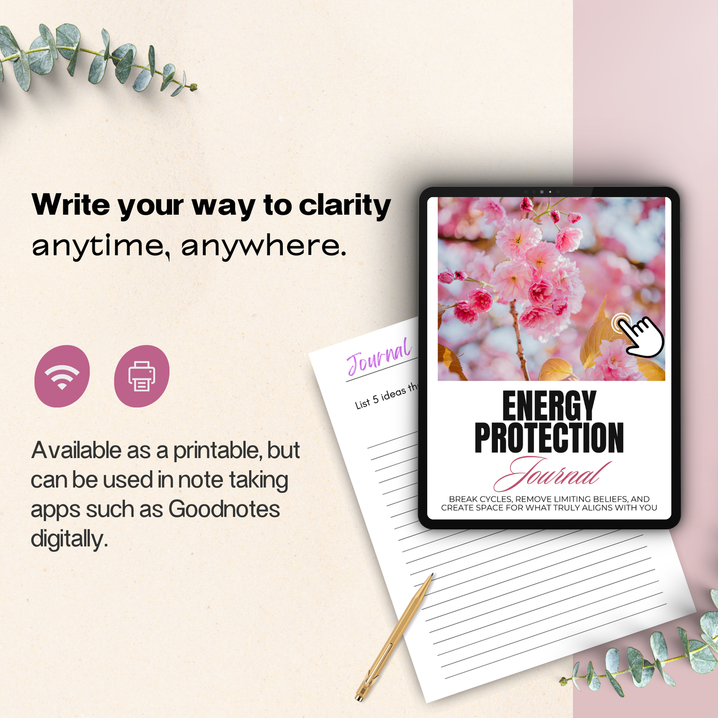 PLR The Mindfulness & Manifestation Journal Bundle – Align Your Mind, Energy & Intentions