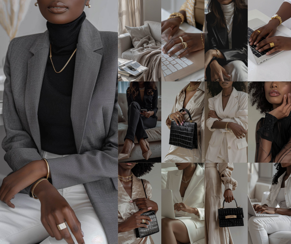 70 Melanin Faceless Stock Image Bundle