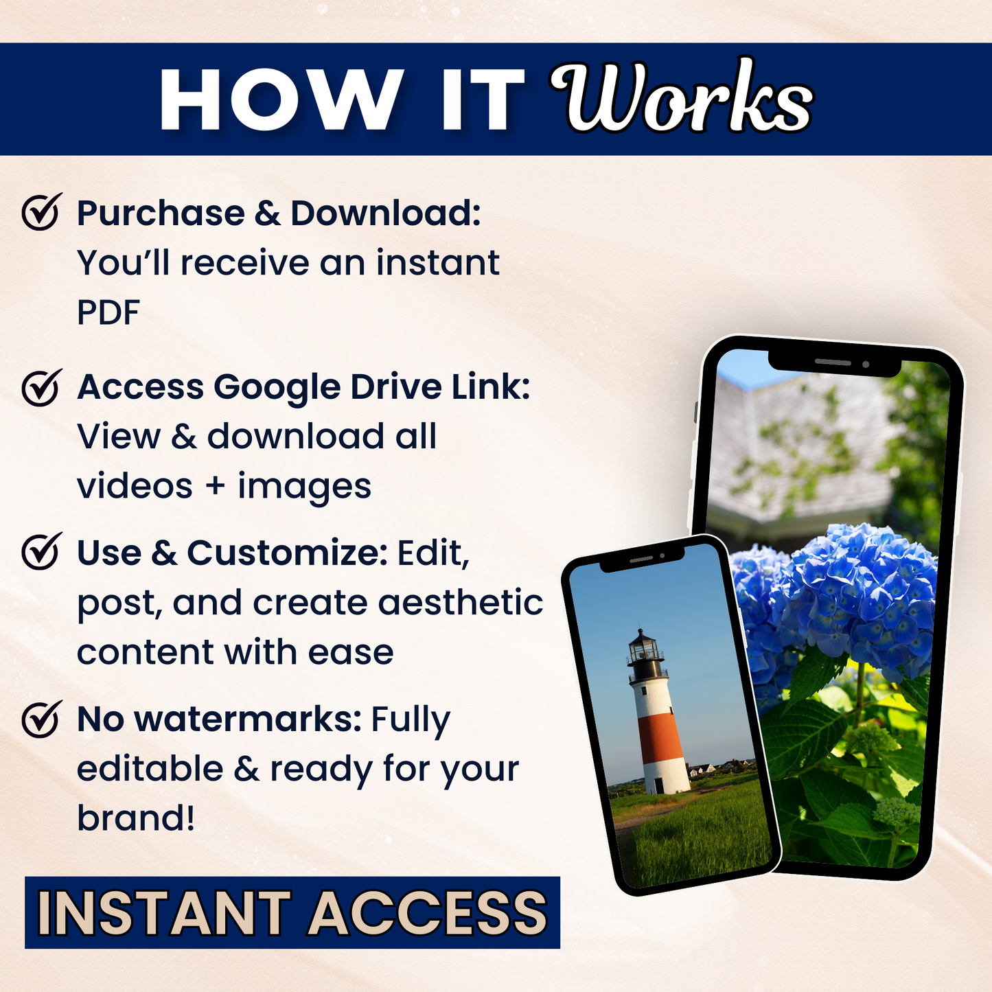 MRR Coastal Grandmother Aesthetic Video and Image Bundle