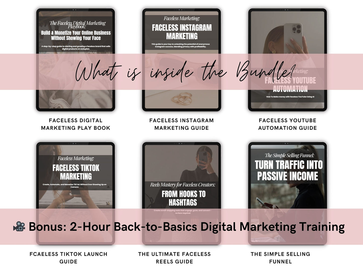 Faceless Digital Product Business Digital Success Course