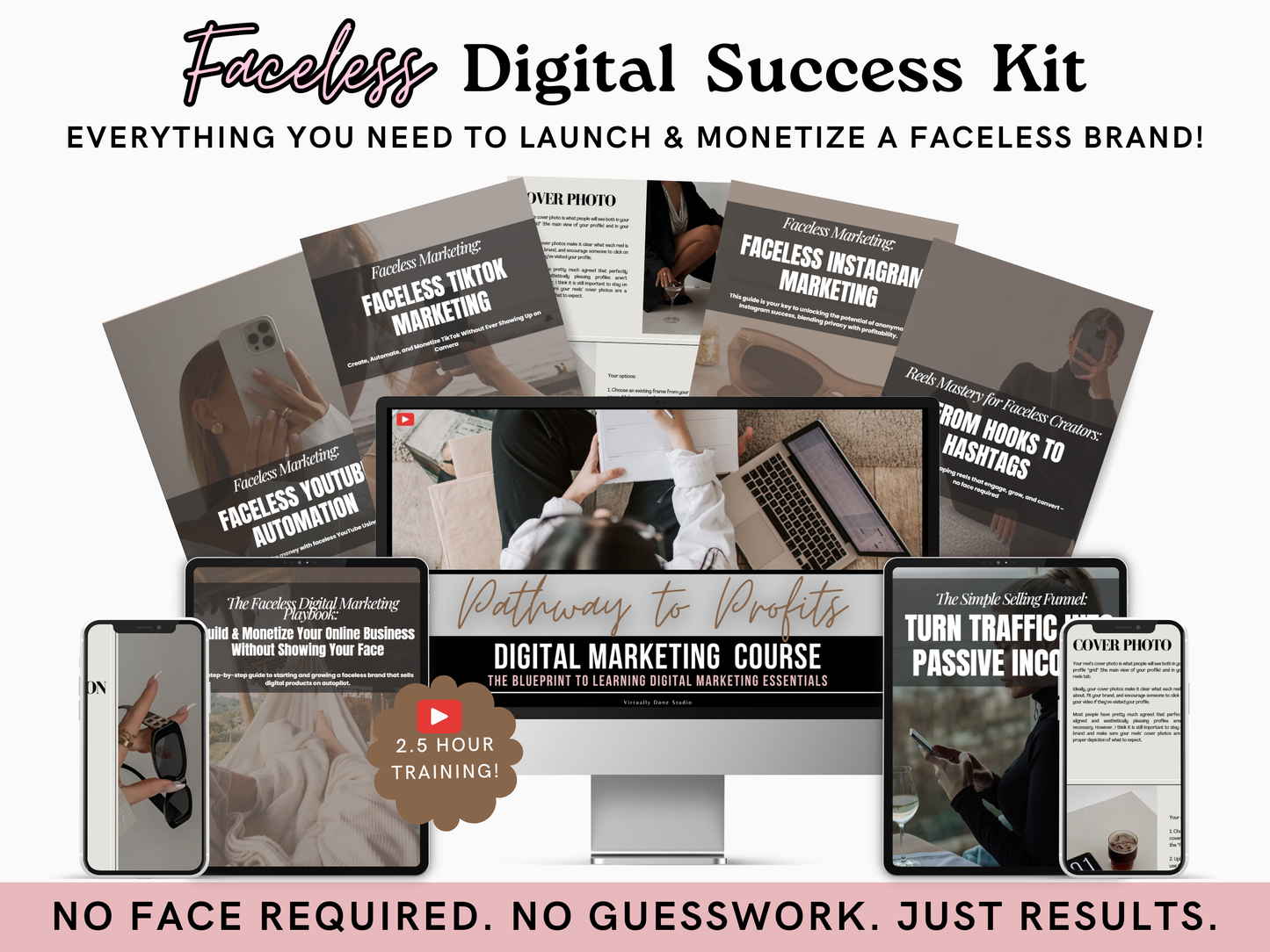 Faceless Digital Product Business Digital Success Course