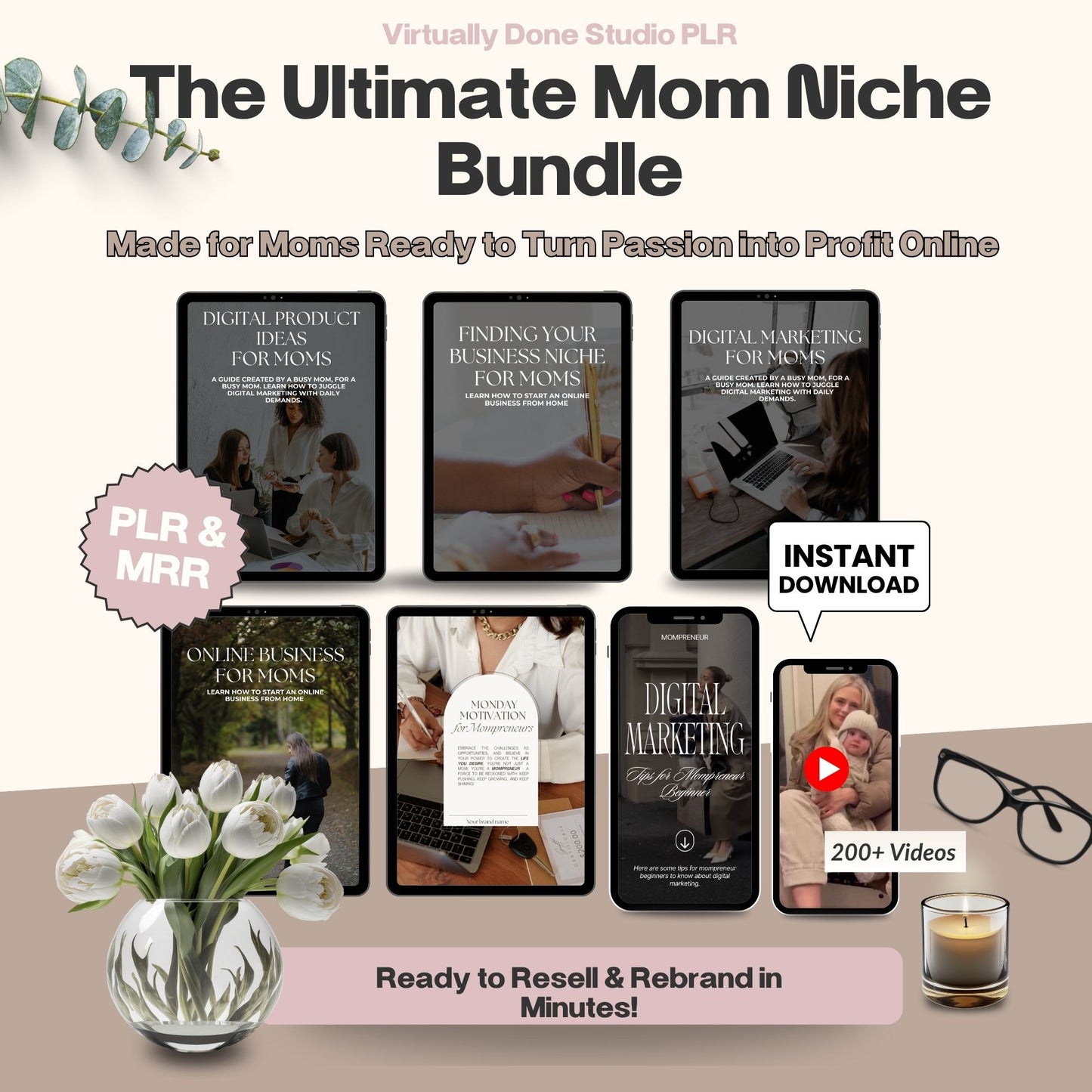 Digital Marketing Bundle for Moms