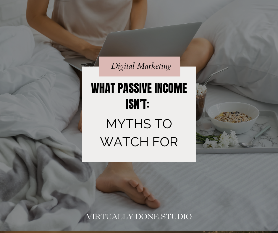 What Passive Income Isn’t: Myths to Watch For