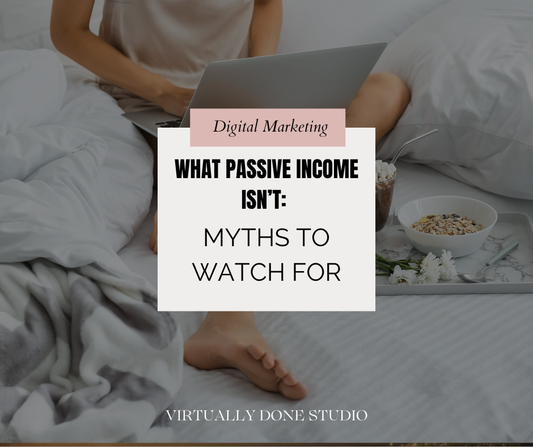 What Passive Income Isn’t: Myths to Watch For