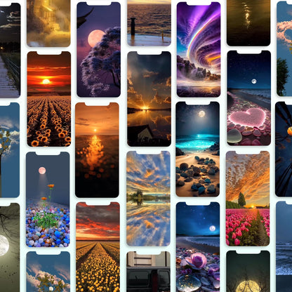 Nature Videos: Faceless Sunset and Full Moon Reels with MRR