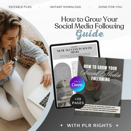 How to Grow Your Social Media Following Guide