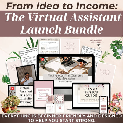 Virtual Assistant Training Bundle