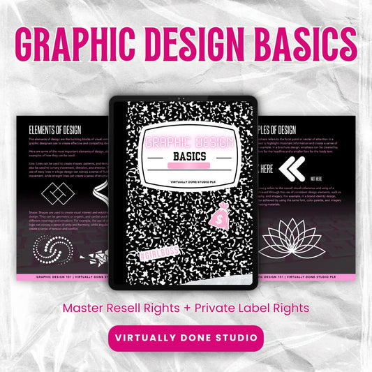 Graphic Design Basics For Digital Product Beginners