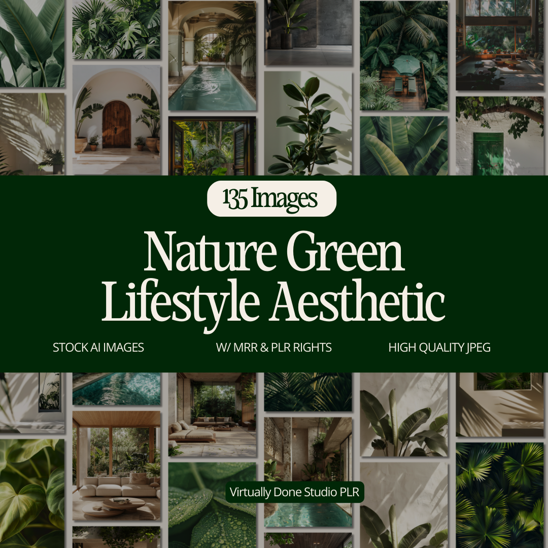 Nature Green Lifestyle Stock Image Bundle