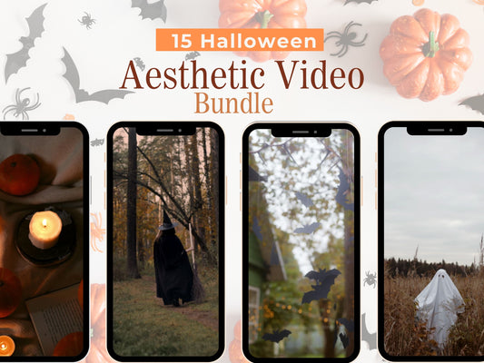 PLR 15 Halloween Faceless Videos