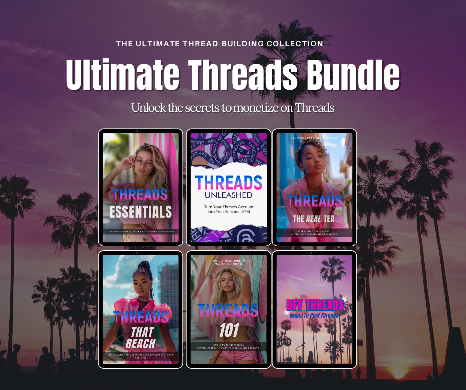 Ultimate Threads Guide Bundle – Virtually Done Studio PLR