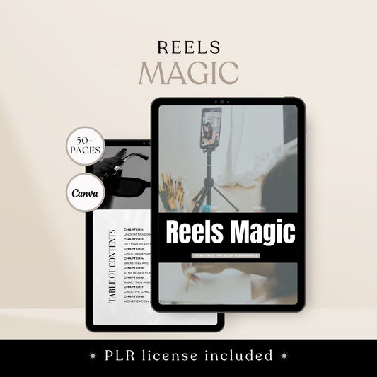 PLR Reels Magic Ebook