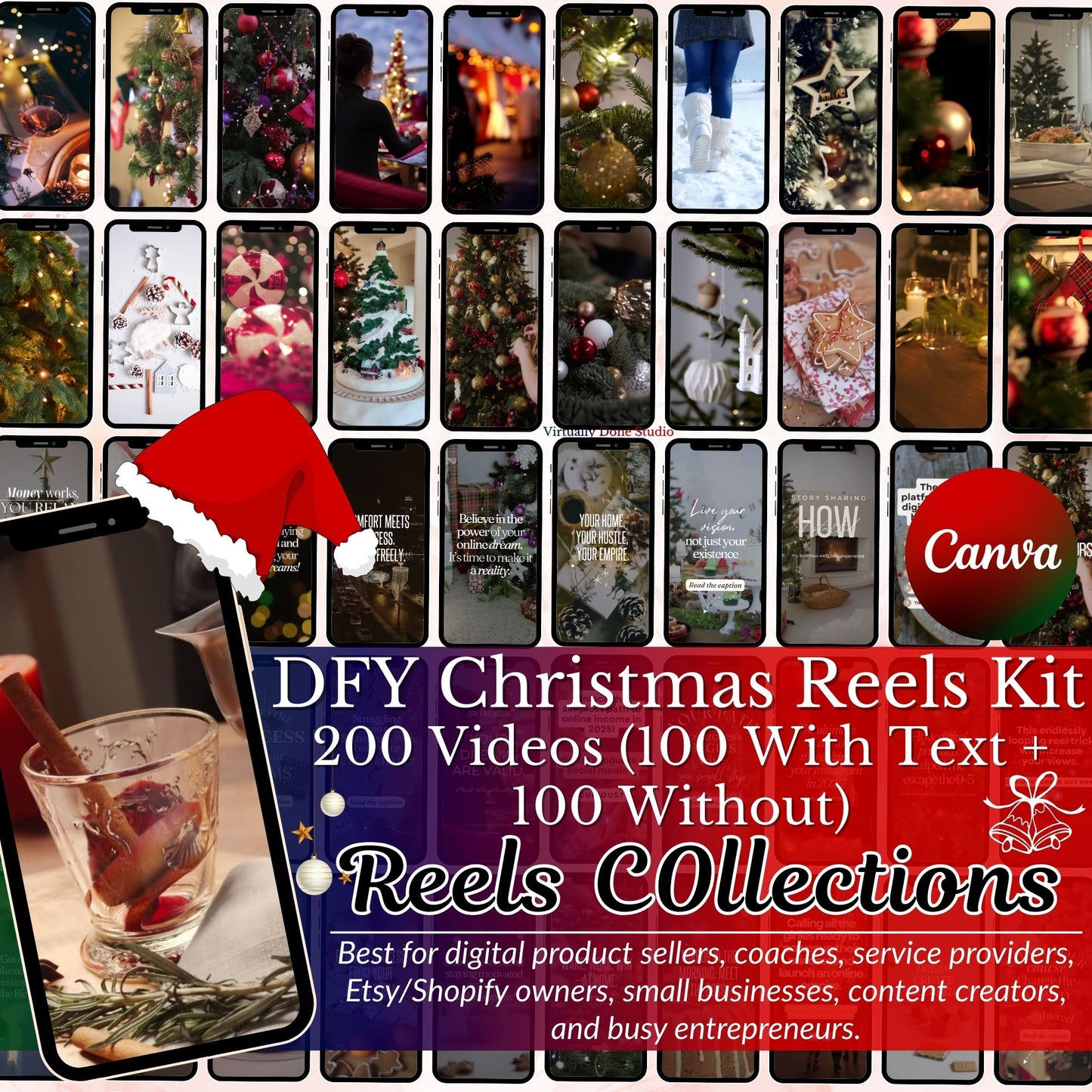 200 Christmas Reels Video Kit with MRR