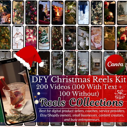 200 Christmas Reels Video Kit with MRR