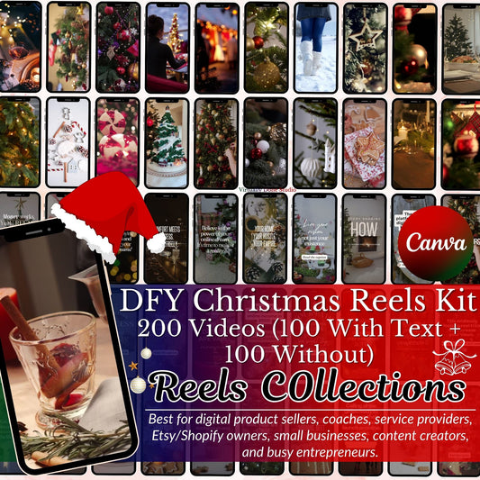 200 Christmas Reels Video Kit with MRR