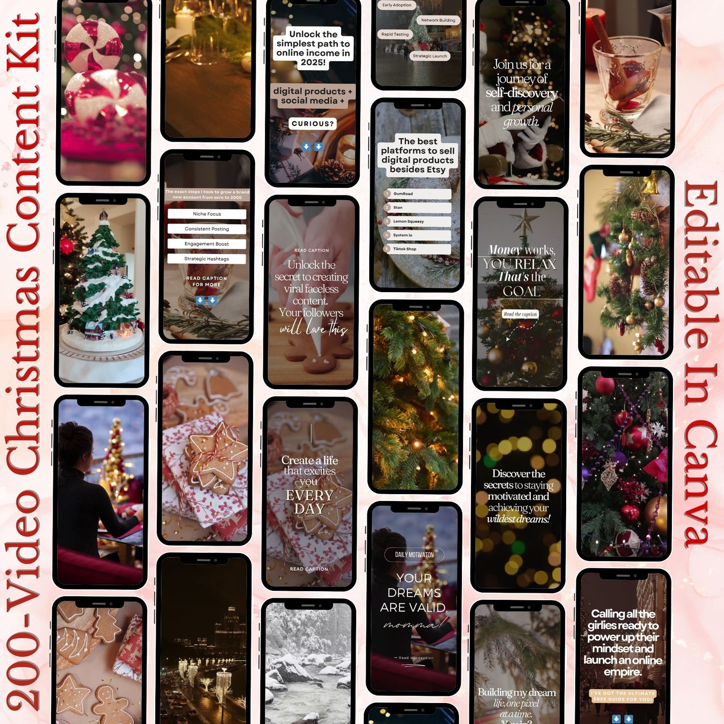 200 Christmas Reels Video Kit with MRR