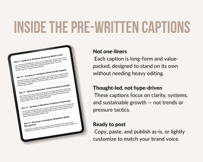 30 Days of Done For You Strategic Content Bundle - January 2026