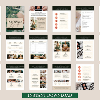 Editable Pregnancy Guide for Moms with MRR