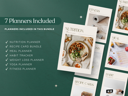 Fitness PLR Planner Bundle