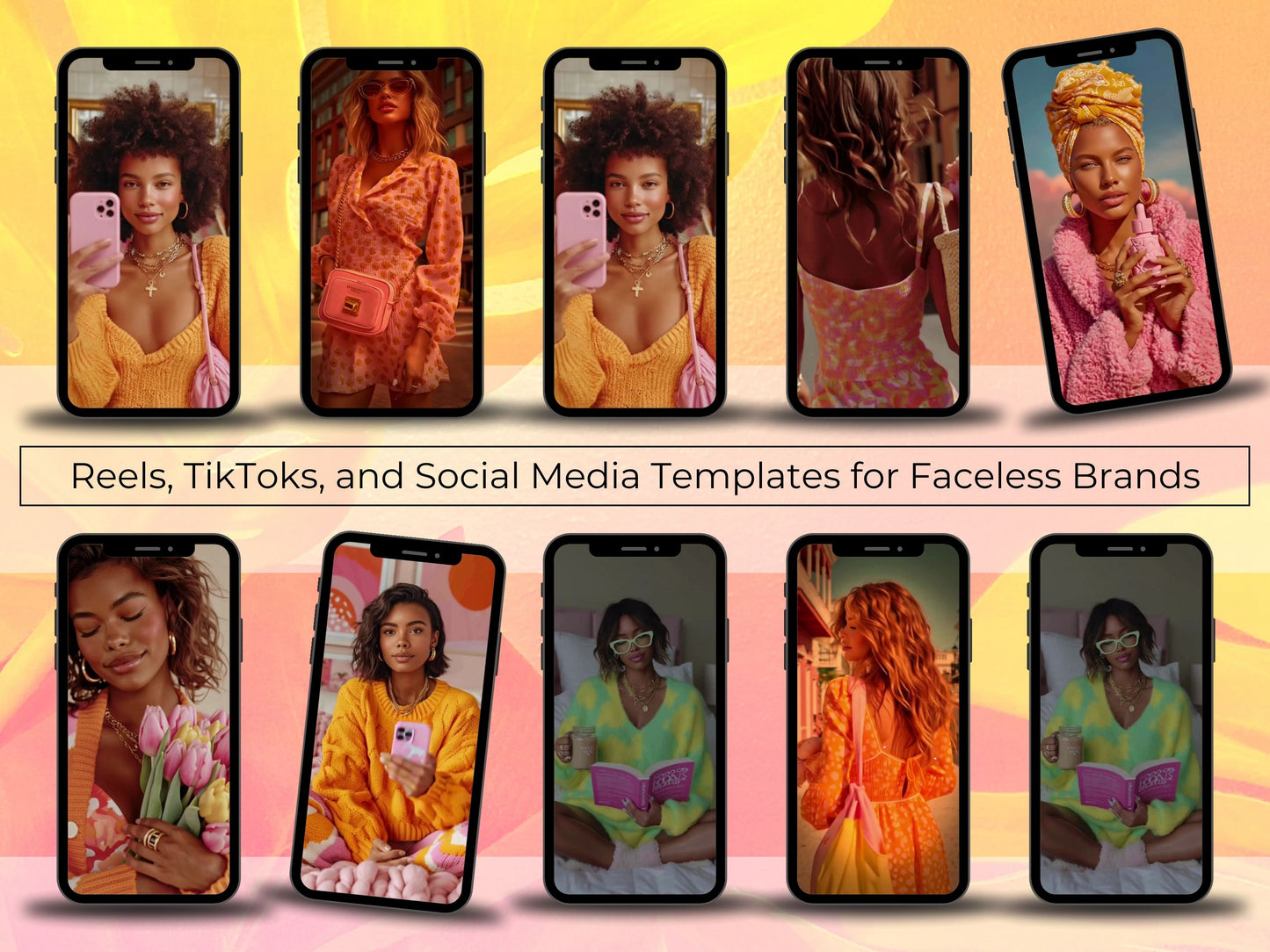 Neon Girl Faceless Content Starter Bundle