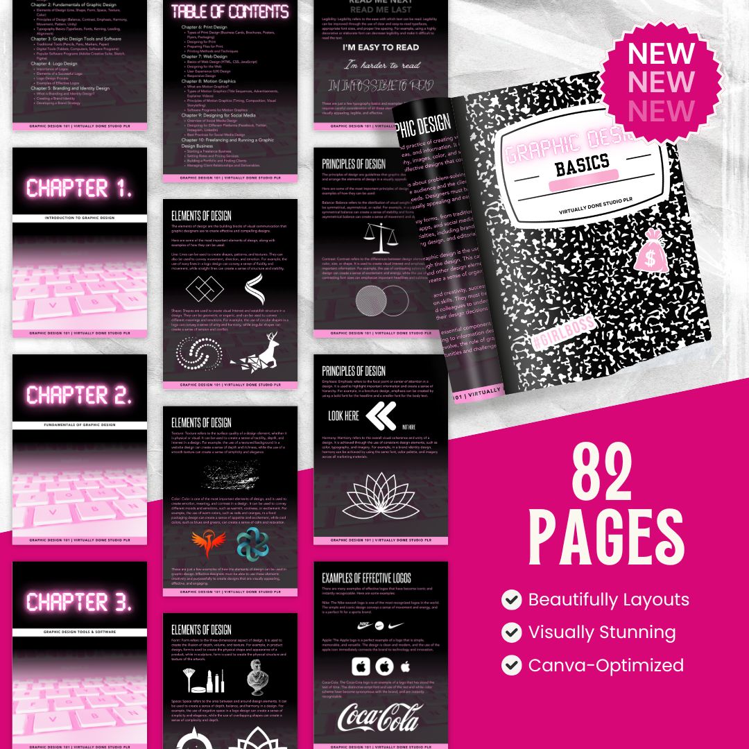 Graphic Design Basics For Digital Product Beginners