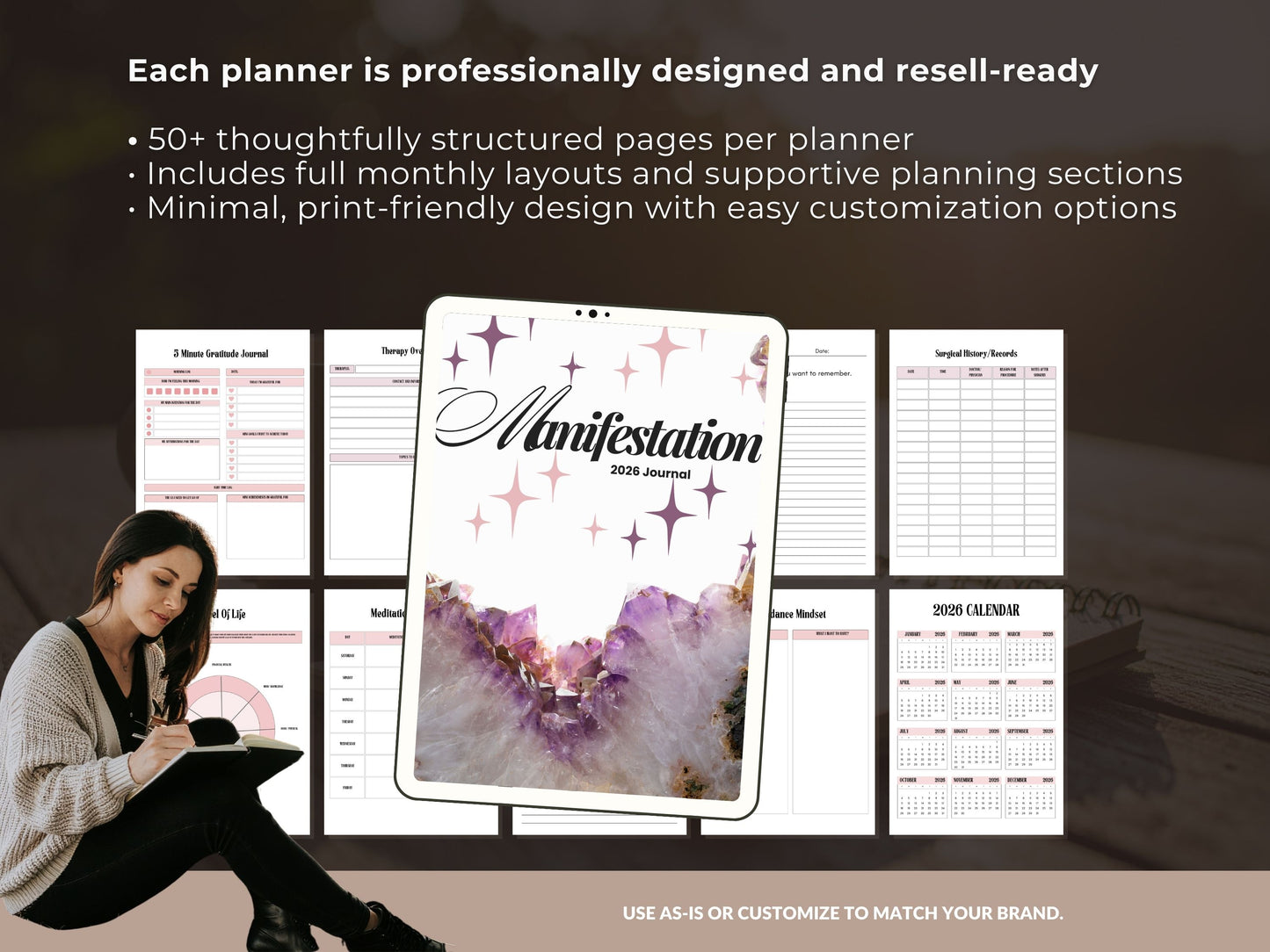 12-Done-For-You 2026 Planner Bundle