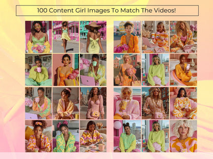 Neon Girl Faceless Content Starter Bundle