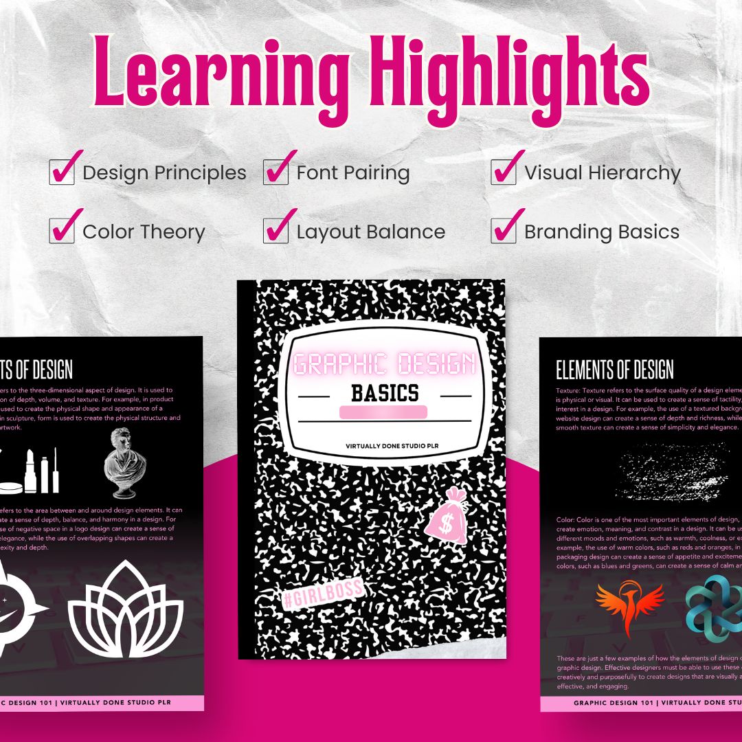 Graphic Design Basics For Digital Product Beginners