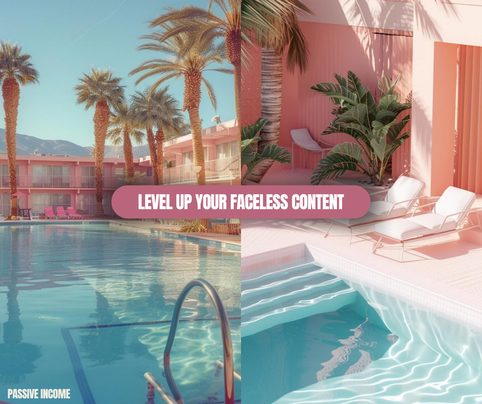 Pink Boho Aesthethic Stock Image Bundle