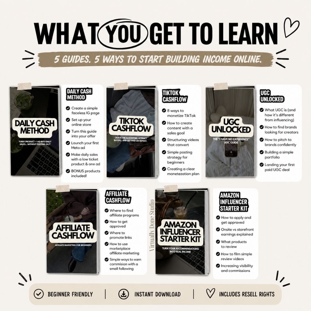 The Side Hustle Starter Guide Kit
