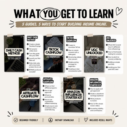 The Side Hustle Starter Guide Kit