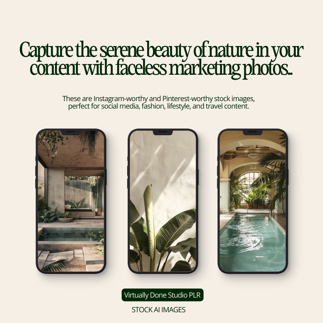 Nature Green Lifestyle Stock Image Bundle