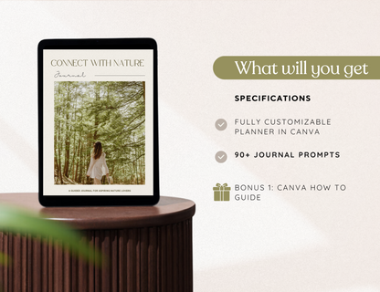 Connect With Nature Journal