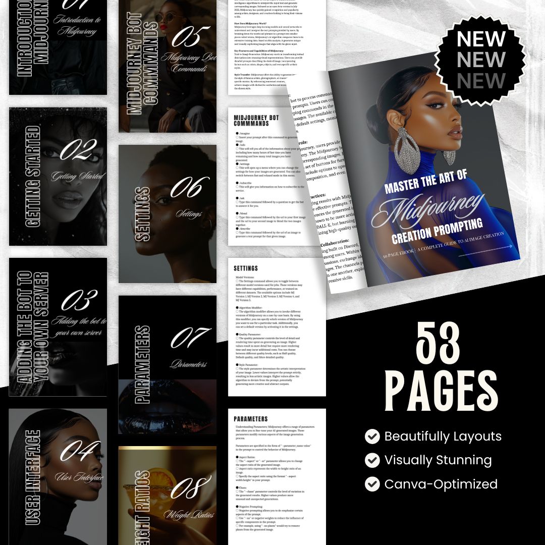 Comprehensive Guide on Midjourney 101: Master Prompt Creation For Images