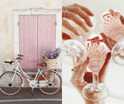 Pink Boho Aesthethic Stock Image Bundle