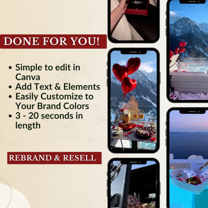 Faceless Valentine's Day Video Reels Bundle
