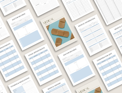 PLR Medical Planner Template