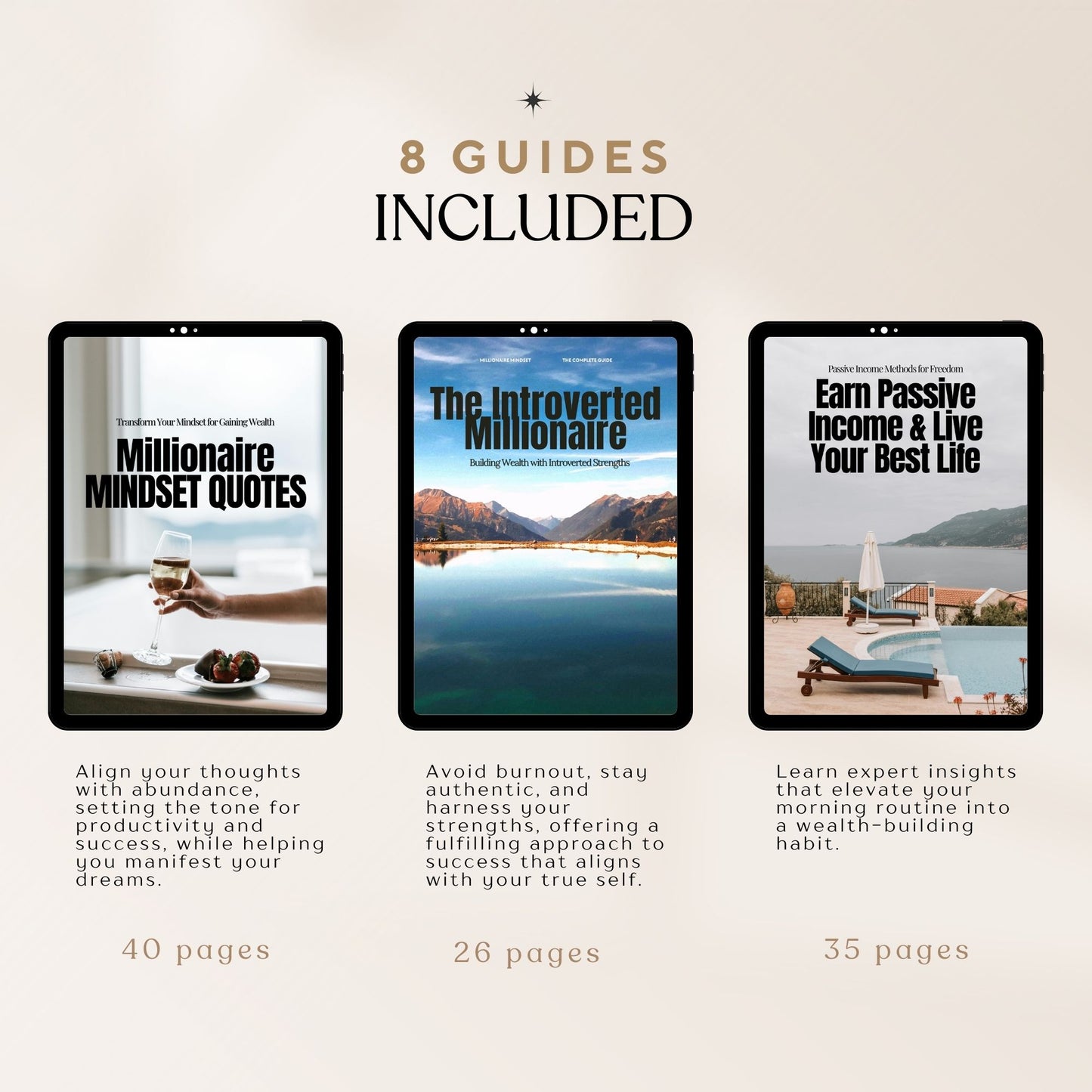 Millionaire Mindset Mastery 8-Guide Bundle