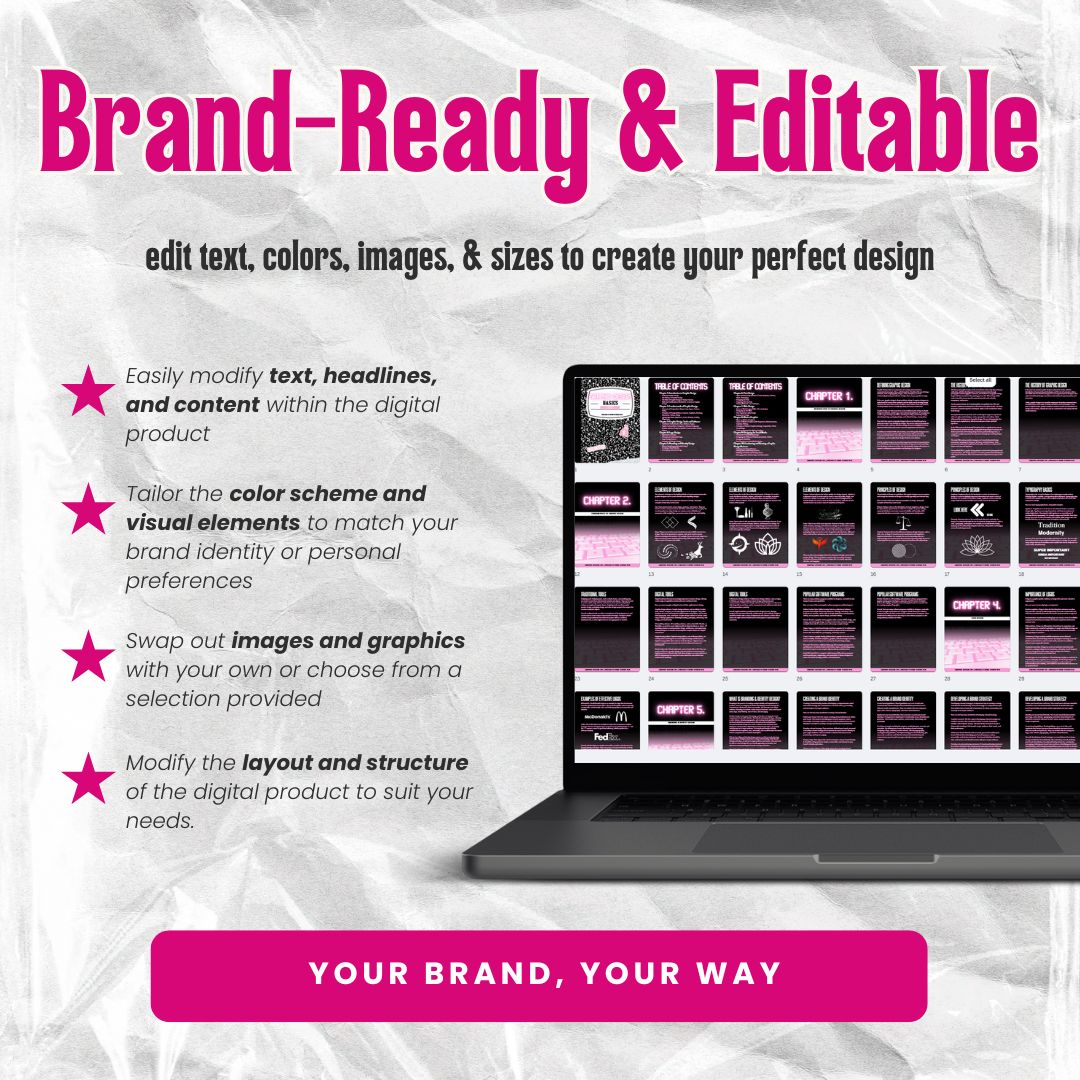 Graphic Design Basics For Digital Product Beginners