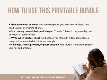 Year of Journals - January to December