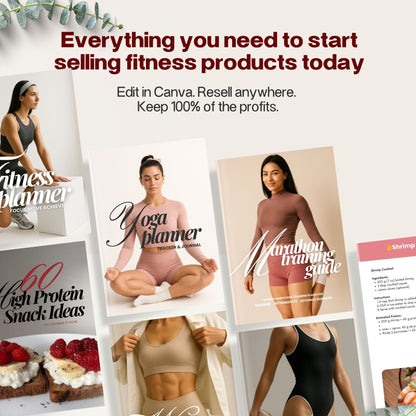 Ultimate Fitness Girl Niche Guide and Planner Starter Bundle