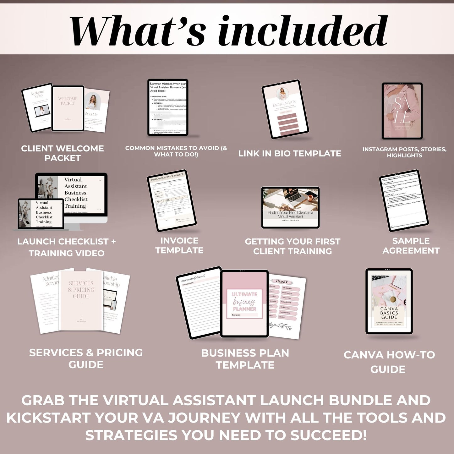 Virtual Assistant Training Bundle