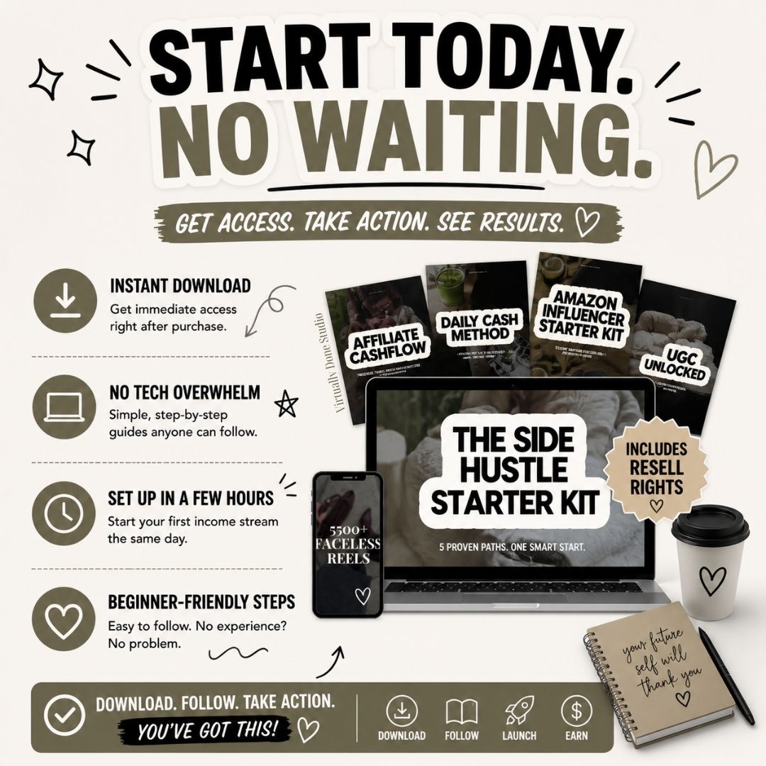 The Side Hustle Starter Guide Kit