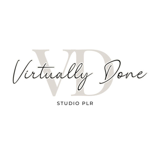 Virtually Done Studio PLR