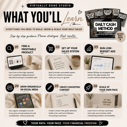 The Daily Sales PDF Bundle
